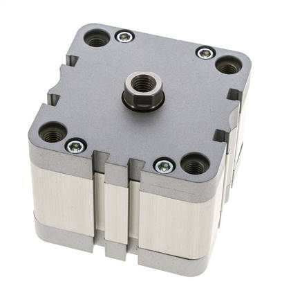 ISO 21287 Vérin Compact à Double Effet 80-20mm - Magnétique