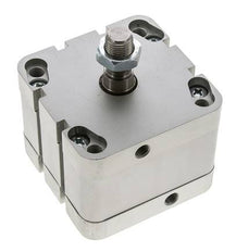 ISO 21287 Compact Double Acting Cylinder 80-20mm - Magnetic - Male Rod