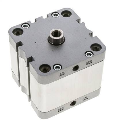 ISO 21287 Vérin Compact à Double Effet 80-30mm - Magnétique