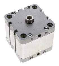 ISO 21287 Vérin Compact à Double Effet 80-30mm - Magnétique
