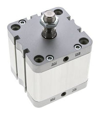 ISO 21287 Compact Double Acting Cylinder 80-40mm - Magnetic - Male Rod