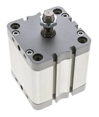 ISO 21287 Compact Double Acting Cylinder 80-50mm - Magnetic - Male Rod