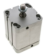 ISO 21287 Compact Double Acting Cylinder 80-60mm - Magnetic - Male Rod