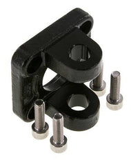 Chape femelle 40 mm ISO 15552 ISO 21287 Acier bruni
