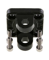 Chape femelle 40 mm ISO 15552 ISO 21287 Acier bruni
