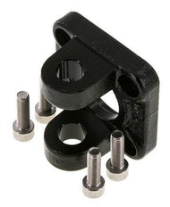 Chape femelle 40 mm ISO 15552 ISO 21287 Acier bruni
