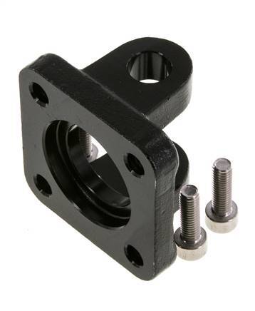 Chape femelle 40 mm ISO 15552 ISO 21287 Acier bruni