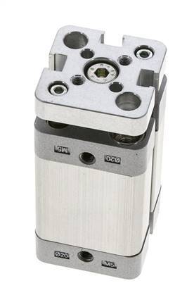 ISO 21287 Compact Double Acting Cylinder 20-25mm - Magnetic - Non-Rotating