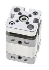 ISO 21287 Vérin Compact à Double Effet 20-5mm - Magnétique - Non Rotatif