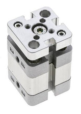 ISO 21287 Vérin Compact à Double Effet 20-5mm - Magnétique - Non Rotatif