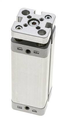 ISO 21287 Vérin Compact à Double Effet 20-60mm - Magnétique - Non Rotatif