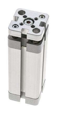 ISO 21287 Vérin Compact à Double Effet 20-60mm - Magnétique - Non Rotatif