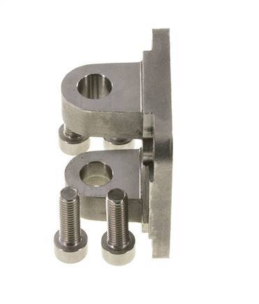 Chape femelle 50 mm ISO 15552 ISO 21287 Acier inoxydable 316 (1.4401)