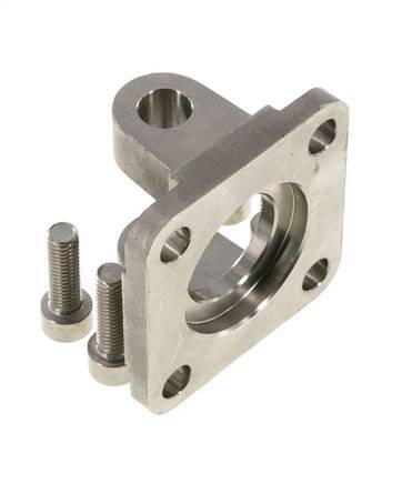 Chape femelle 50 mm ISO 15552 ISO 21287 Acier inoxydable 316 (1.4401)