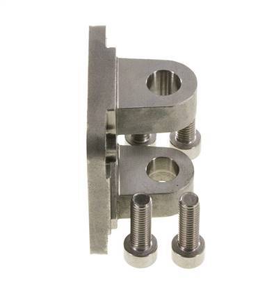 Chape femelle 50 mm ISO 15552 ISO 21287 Acier inoxydable 316 (1.4401)