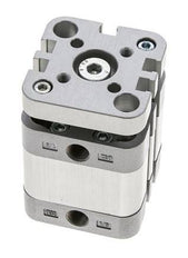 ISO 21287 Vérin Compact à Double Effet 32-10mm - Magnétique - Non Rotatif