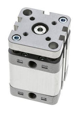 ISO 21287 Vérin Compact à Double Effet 40-20mm - Magnétique - Non Rotatif