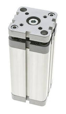 ISO 21287 Vérin Compact à Double Effet 50-100mm - Magnétique - Non Rotatif