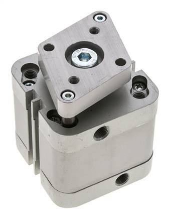 ISO 21287 Compact Double Acting Cylinder 50-20mm - Magnetic - Non-Rotating