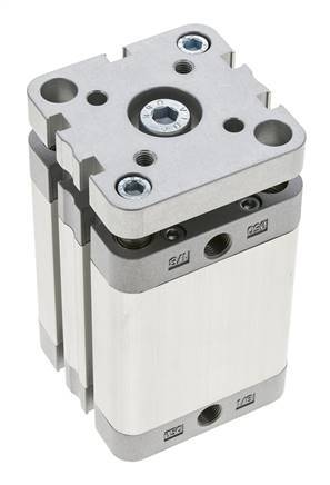 ISO 21287 Compact Double Acting Cylinder 50-50mm - Magnetic - Non-Rotating
