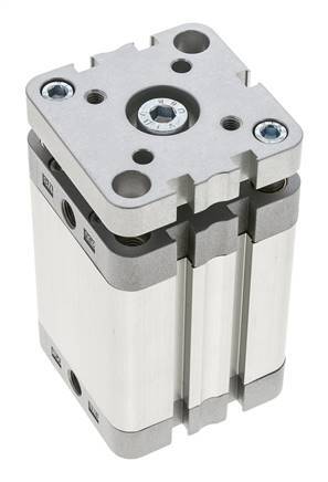 ISO 21287 Compact Double Acting Cylinder 50-50mm - Magnetic - Non-Rotating
