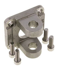Chape femelle 63 mm ISO 15552 ISO 21287 Acier inoxydable 316 (1.4401)