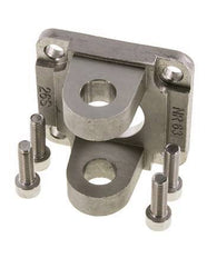 Chape femelle 63 mm ISO 15552 ISO 21287 Acier inoxydable 316 (1.4401)