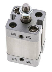 ISO 21287 Compact Single Acting Cylinder 20-15mm - Magnetic - Male Rod