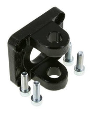 Chape femelle 63 mm ISO 15552 ISO 21287 Acier bruni