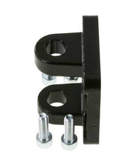Chape femelle 63 mm ISO 15552 ISO 21287 Acier bruni