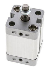 ISO 21287 Compact Single Acting Cylinder 25-25mm - Magnetic - Male Rod