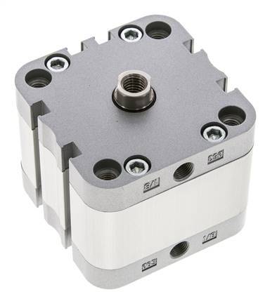 ISO 21287 Vérin Compact à Simple Effet 63-15mm - Magnétique