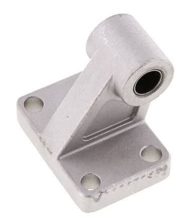 Chape mâle coudée à droite 50 mm ISO 15552 ISO 21287 Aluminium