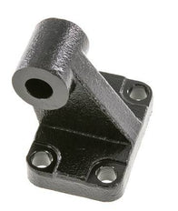 Chape mâle coudée à droite 50 mm ISO 15552 ISO 21287 Acier bruni