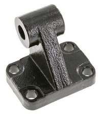 Chape mâle coudée à droite 50 mm ISO 15552 ISO 21287 Acier bruni