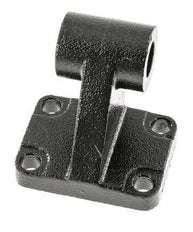 Chape mâle coudée à droite 63 mm ISO 15552 ISO 21287 Acier bruni