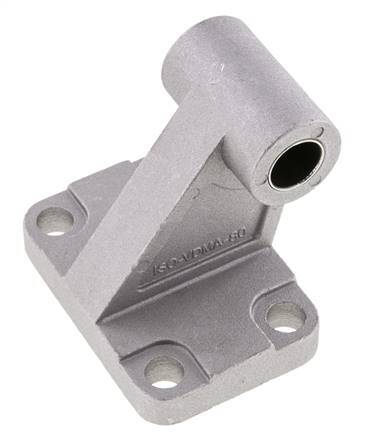 Chape mâle coudée à droite 80 mm ISO 15552 ISO 21287 Aluminium