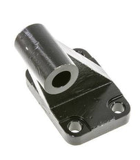 Chape mâle coudée à droite 80 mm ISO 15552 ISO 21287 Acier bruni