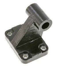 Chape mâle coudée à droite 80 mm ISO 15552 ISO 21287 Acier bruni