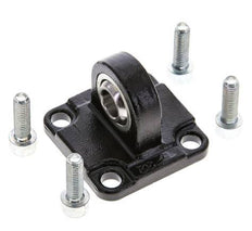 Clevis Spherical Male 32 mm ISO 15552 ISO 21287 Burnished steel