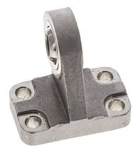 Chape sphérique mâle coudée à droite 32 mm ISO 15552 et 21287 Acier inoxydable 316 (1.4401)