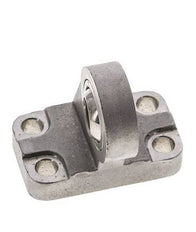 Chape sphérique mâle coudée à droite 32 mm ISO 15552 et 21287 Acier inoxydable 316 (1.4401)