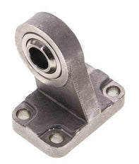 Clevis Spherical Male Right-Angled 40 mm ISO 15552 and 21287 Stainless steel 316 (1.4401)