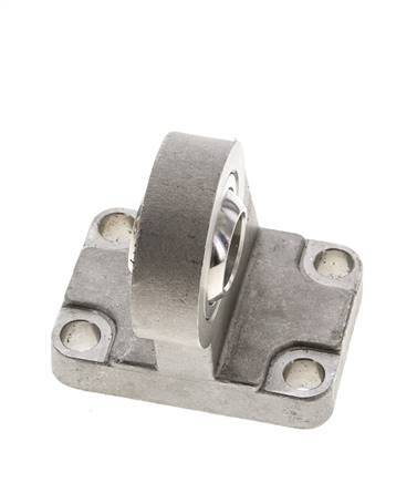 Chape sphérique mâle coudée à droite 63 mm ISO 15552 et 21287 Acier inoxydable 316 (1.4401)