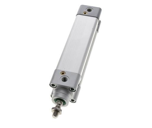 ISO 15552 Vérin Double Effet 32-110mm - Magnétique - Amortissement - Tige en Acier Inoxydable