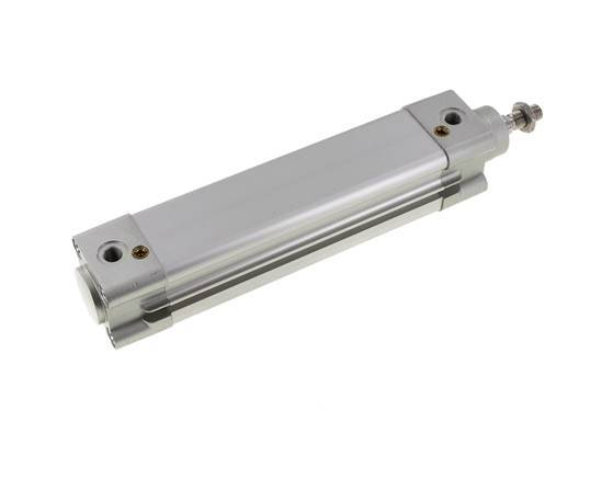 ISO 15552 Vérin Double Effet 32-125mm - Magnétique - Amortissement - Tige en Acier Inoxydable