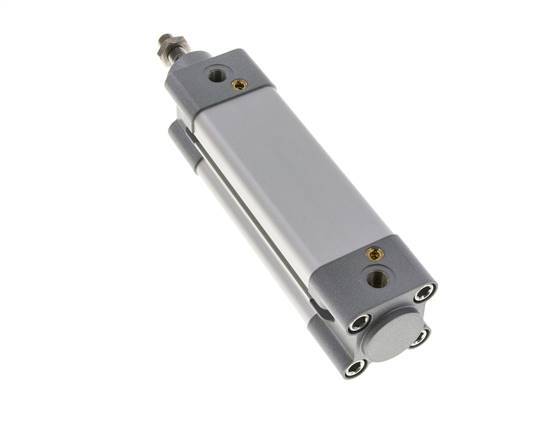ISO 15552 Vérin Double Effet 32-75mm - Magnétique - Amortissement - Tige en Acier Inoxydable