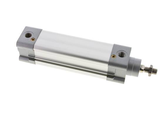 ISO 15552 Vérin Double Effet 40-100mm - Magnétique - Amortissement - Tige en Acier Inoxydable