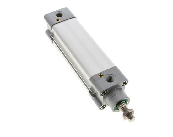 ISO 15552 Vérin Double Effet 40-100mm - Magnétique - Amortissement - Tige en Acier Inoxydable