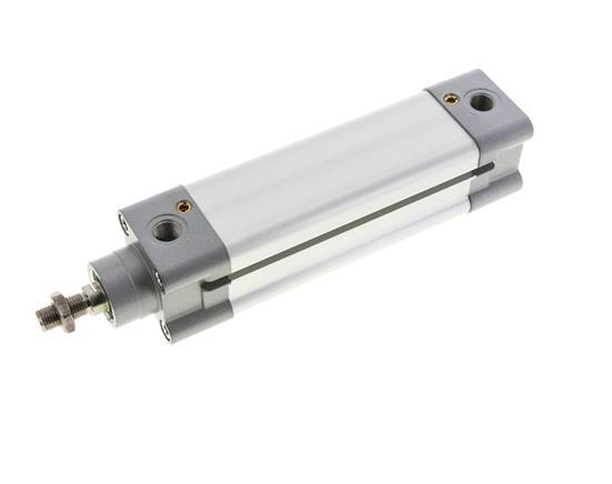 ISO 15552 Vérin Double Effet 40-100mm - Magnétique - Amortissement - Tige en Acier Inoxydable